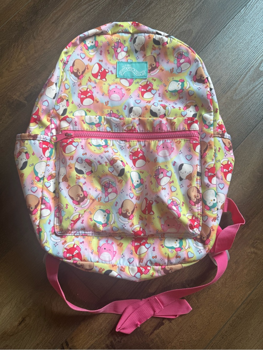 Squishmallows school travel backpack 16” by 12”